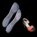 Gel heel cushion pads - absorbs impact for runners and walkers